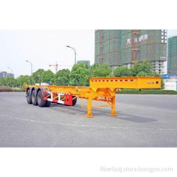Gooseneck Container Trailer Chassis For 40 Feet Shipping Co